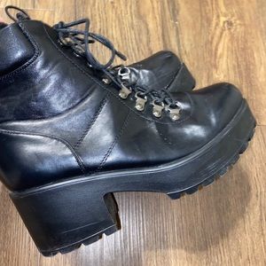 Nasty Gal Combat Boots